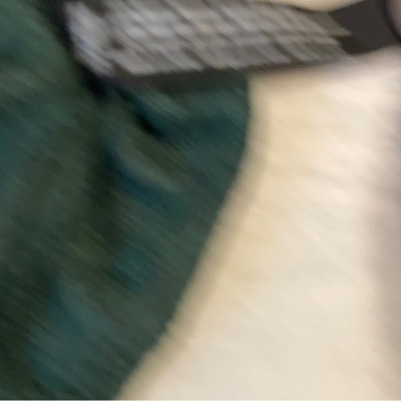 Urban Outfitters Out From Under Crop Long Sleeve Half Zip Blue Stripe Collar, M - Picture 7 of 10